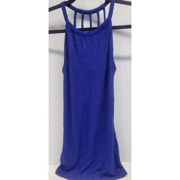 Venus Women's Blue Strappy Loose  Tank Top Sexy Soft Sz M‎ - Picture 1 of 10